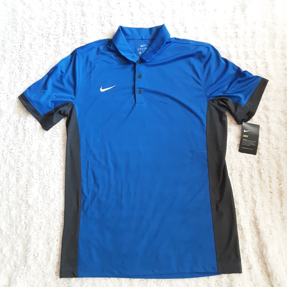 NIKE MEN'S GOLF 943441-493 GOLF POLO SHIRT SIZE M NWT